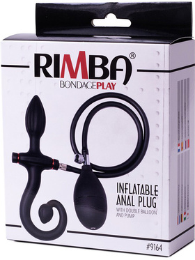 Rimba Inflatable Anal Plug With Handle And Pump 26 97