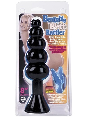 Bendable Butt Rattler, black  