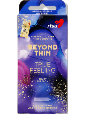 RFSU Beyond Thin: True Feeling Condoms, 8-pack 