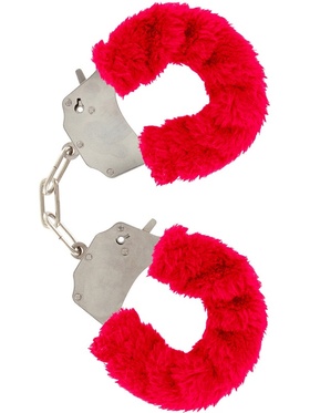 Toy Joy: Furry Fun Cuffs Plush, red 