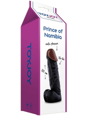 Toy Joy: Prince of Namibia, Dong 20 cm, dark