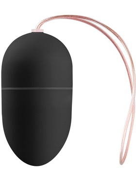 Shots Toys: Wireless Vibrating Egg, medium, black 