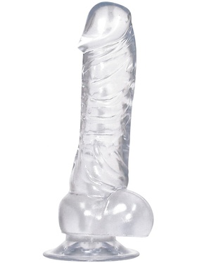 Crystal Clear: Dong with Suctioncup, 18 cm 