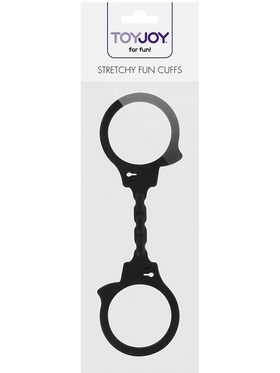 Toy Joy: Stretchy Fun Cuffs, black 