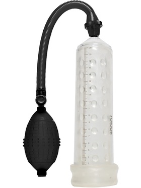 Toy Joy: Power Massagepump, black/transparent 