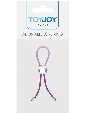 Toy Joy: Adjustable Love Ring, purple 