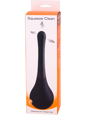 SevenCreations: Squeeze Clean, Anal Douche, black 