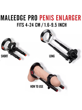 Male Edge: Penis Enlarger, Pro Kit, black 