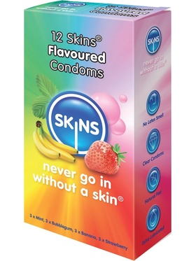 Skins Flavoured: Condoms, 12-pack 