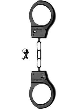 Shots Toys: Metal Handcuffs, black