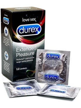 Durex Extended Pleasure: Condoms, 12-pack 