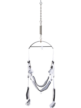 Pipedream Fetish Fantasy: Fantasy Bondage Swing, white