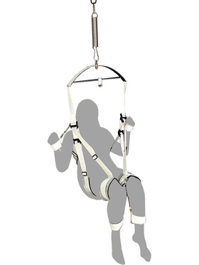 Pipedream Fetish Fantasy: Fantasy Bondage Swing, white