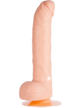 Nanma: One Touch Silicone Dildo-vibrator, 22 cm