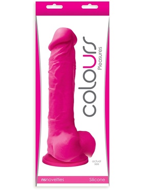 NSNovelties: Colours Pleasures Large Dildo, 24 cm, pink