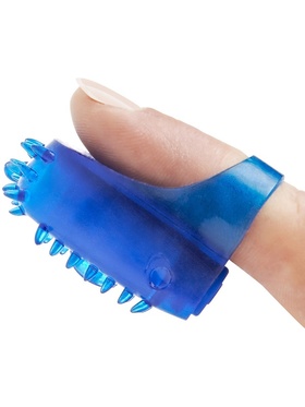 Toy Joy: Flexible Ring & Finger Vibe, blue