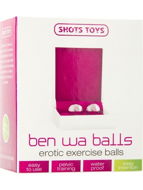 Shots Toys: Ben Wa Balls, Erotic Exercise, silver