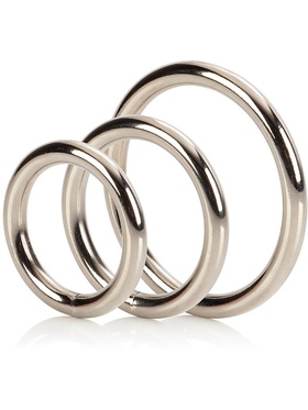 California Exotic: Silver Ring Set, 3-pack 