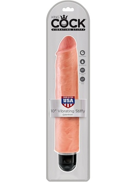 King Cock: Vibrating Stiffy, 30 cm, light