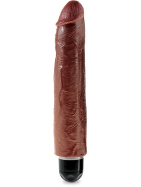 King Cock: Vibrating Stiffy, 30 cm, dark