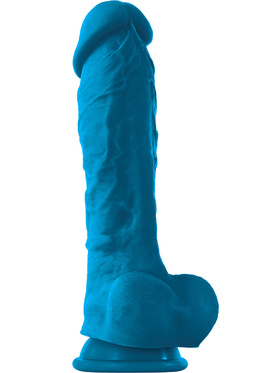 NSNovelties: Coloursoft Dildo, 24 cm, blue