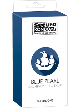 Secura: Blue Pearl, Condoms, 24-pack 