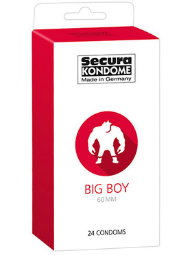 Secura: Big Boy 60 mm, Condoms, 24-pack