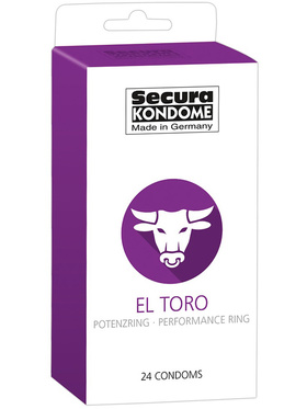 Secura: El Toro, Condoms, 24-pack
