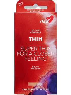 RFSU Thin: Condoms, 30-pack