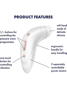 Satisfyer: Satisfyer Pro 1+, Air Pulse Stimulator + Vibration 