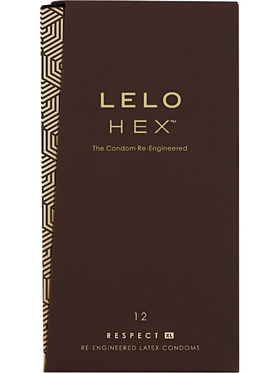 LELO: HEX Respect XL, Condoms, 12-pack