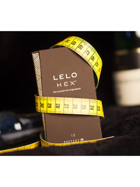 LELO: HEX Respect XL, Condoms, 12-pack