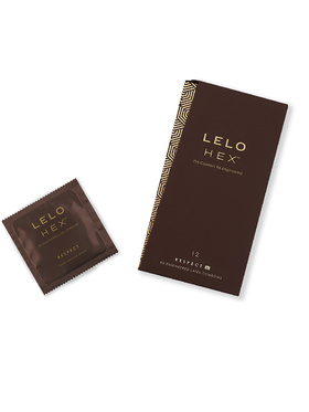 LELO: HEX Respect XL, Condoms, 12-pack