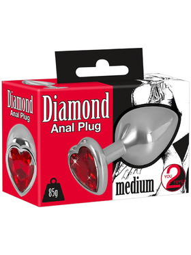 You2Toys: Diamond Anal Plug, medium 