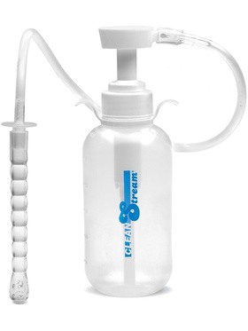 CleanStream: Pump Action Enema Bottle with Nozzle 