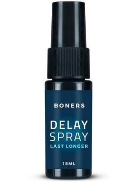 Boners: Delay Spray, Last Longer, 15 ml