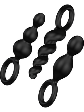 Satisfyer: Booty Call Plugs, black 