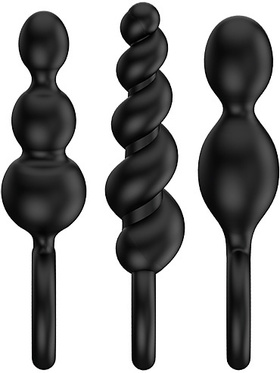 Satisfyer: Booty Call Plugs, black 