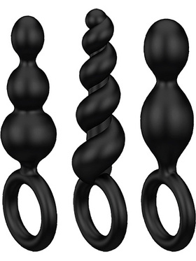 Satisfyer: Booty Call Plugs, black 