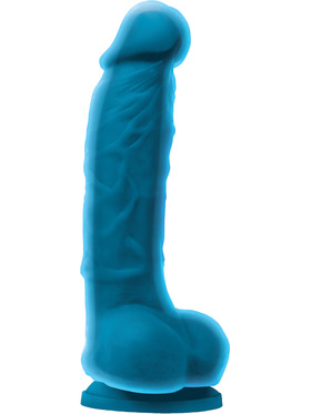 NSNovelties: Colours Dual Density Dildo, 18 cm, blue