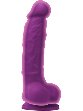 NSNovelties: Colours Dual Density Dildo, 18 cm, purple