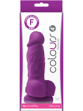 NSNovelties: Colours Pleasures Dildo, 13 cm, purple