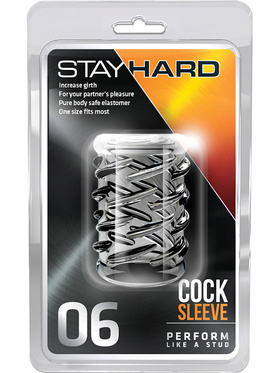 Stay Hard: Cock Sleeve 06, transparent 