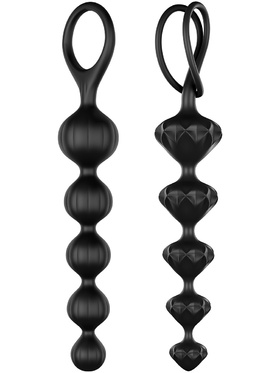 Satisfyer: Beads, 2 pieces, black 