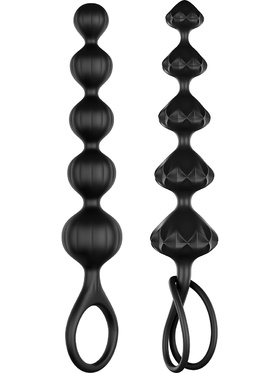 Satisfyer: Beads, 2 pieces, black 