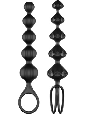 Satisfyer: Beads, 2 pieces, black 