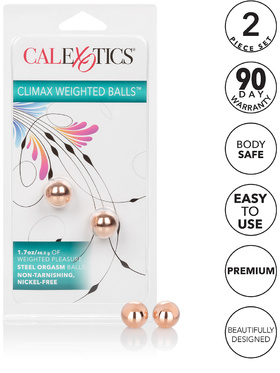 California Exotic: Climax Weighted Balls, gold 