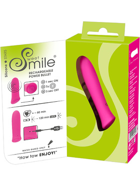 Sweet Smile: Rechargeable Power Bullet, pink