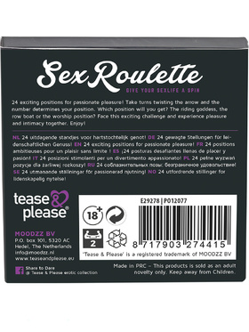 Tease & Please: Sex Roulette, Kamasutra