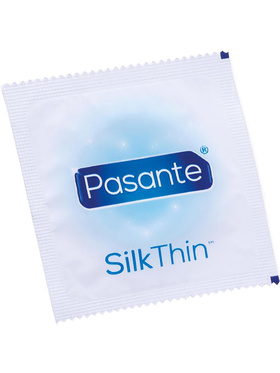 Pasante Silk Thin: Condoms, 12-pack